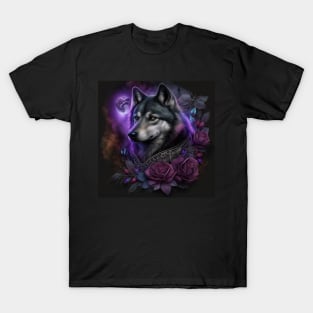 Dark Elegance Tamaskan Wolfdog T-Shirt